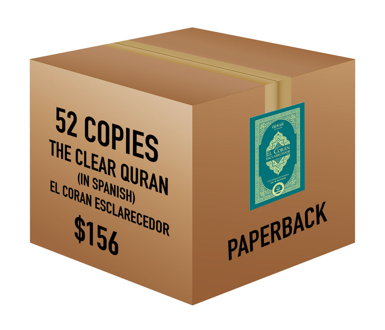 Spanish - El Corán – Esclarecedor | Paperback, 52 Copies Bulk