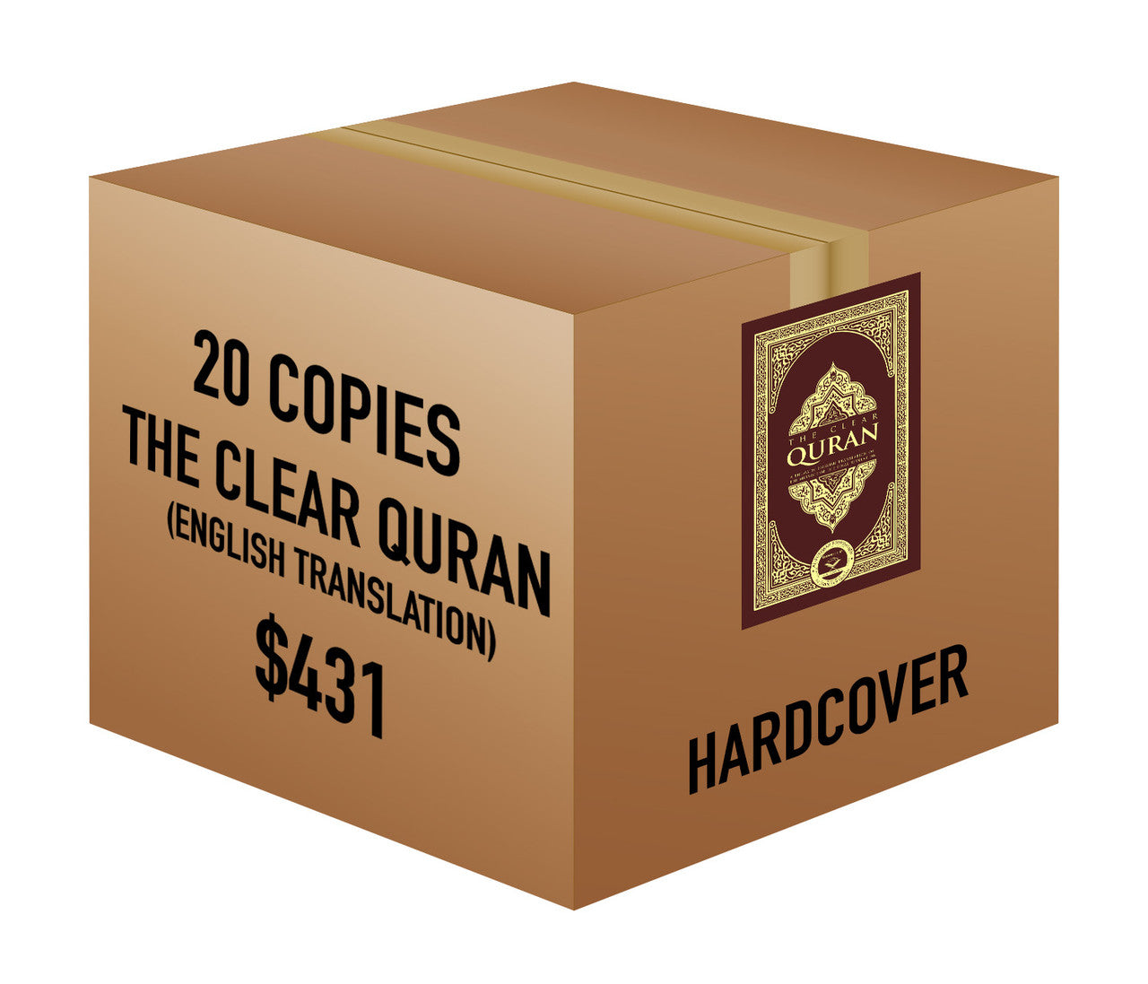 The Clear Quran® Series – English | Hardcover, 20 Copies Bulk