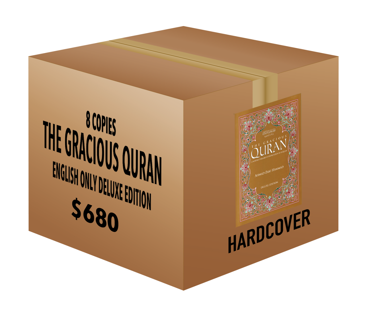 The Gracious Qur'an: A Modern Phrased Interpretation in English: Deluxe Edition, 8 copies Bulk