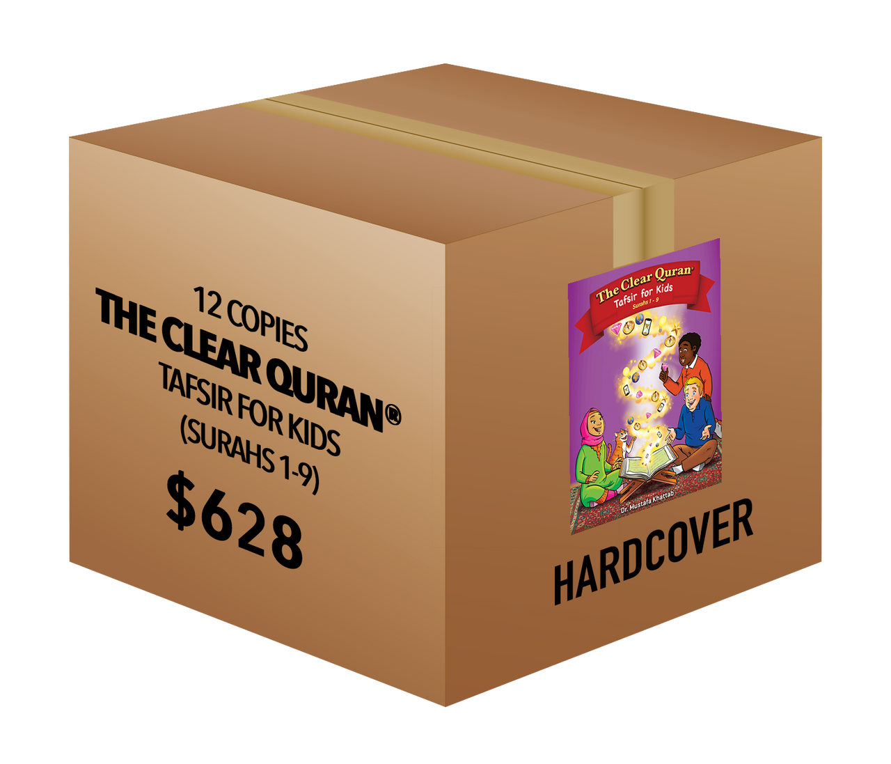 The Clear Quran® Tafsir For Kids  – Surahs 1-9 Volume 1 | Hardcover, 12 Copies Bulk